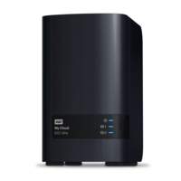 Western Digital My Cloud EX2 Ultra 3.5 Inch 2 bay My Cloud EX2 Ultra NAS, 8TB, Zwart