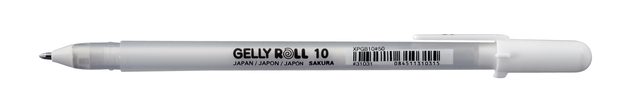 Gelschrijver Sakura Gelly Roll Basic 10 0.5mm wit