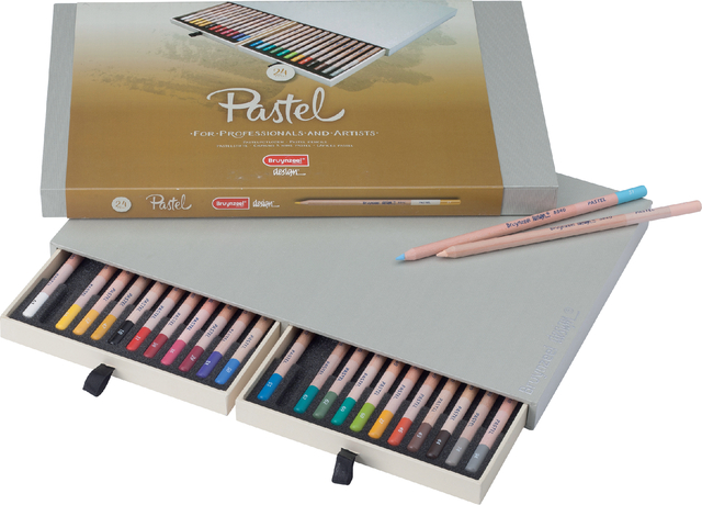 Kleurpotloden Bruynzeel 8840 Design pastel 24stuks assorti