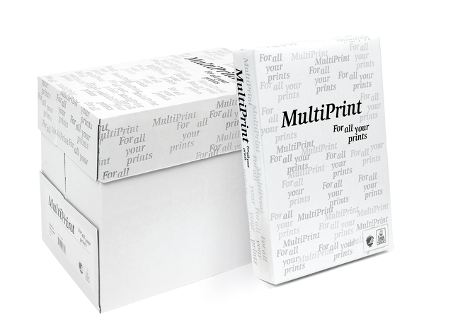 Kopieerpapier Multiprint A4 75gr wit 500 vel