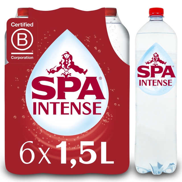 Water Spa Intense rood petfles 1.5 liter