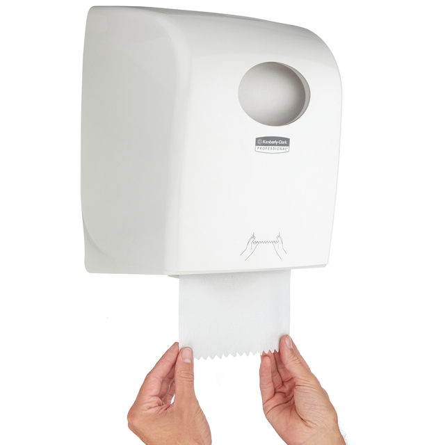 Handdoekroldispenser Kimberly Clark Aquarius wit 7375