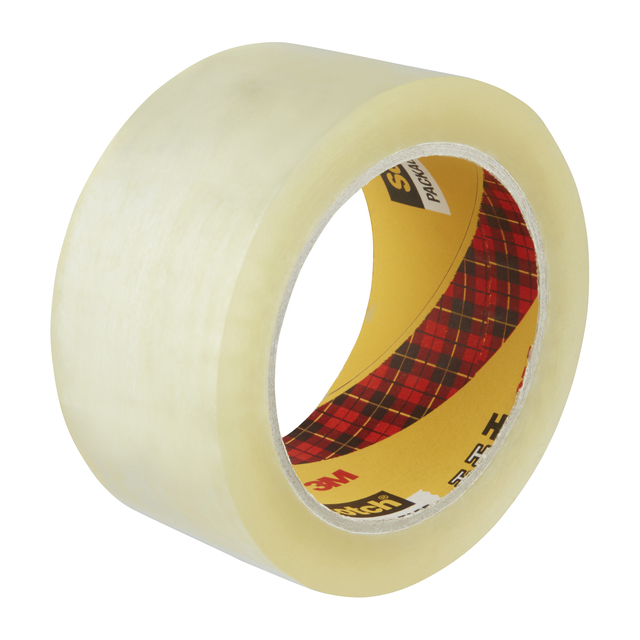 Verpakkingstape Scotch Heavy 50mmx66m transparant 6 rollen