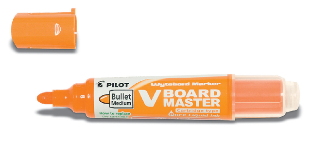 Whiteboardmarker PILOT Begreen rond medium oranje