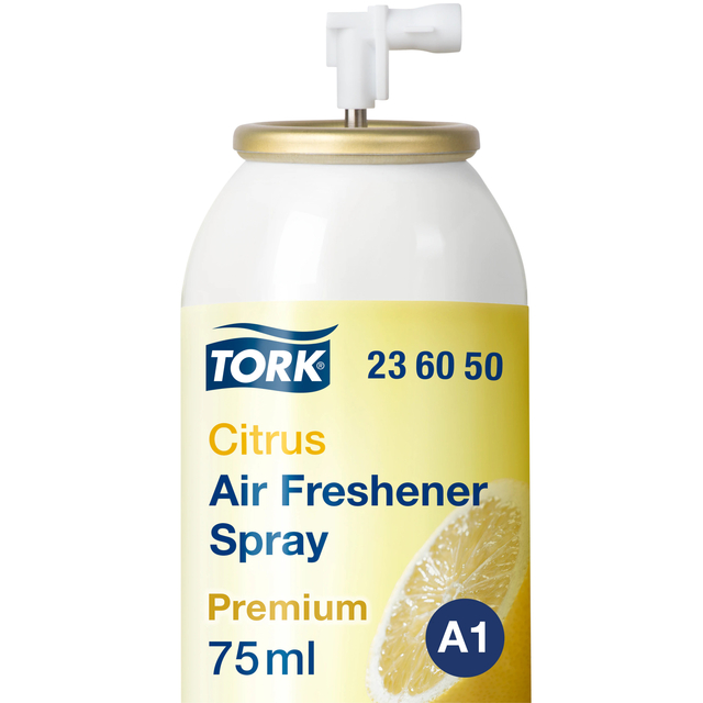 Luchtverfrisser Tork A1 Premium spray citrus 236050