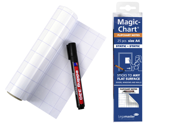 Magic-chart notes Legamaster flipchart 20x30cm 25 vel