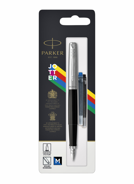 Vulpen Parker Jotter Original CT M zwart blister à 1 stuk