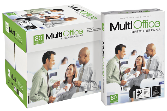 Kopieerpapier MultiOffice A4 80gr wit 500 vel