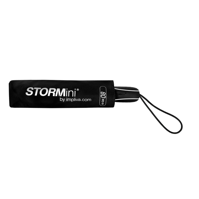 Paraplu STORMaxi®  opvouwbaar  Ø 90cm handmatige sluiting windproof zwart