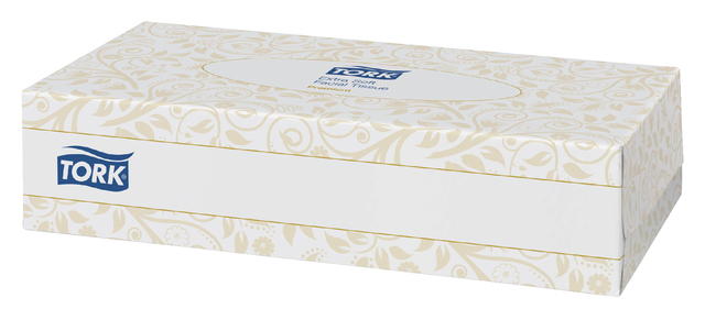 Facial tissues Tork Premium 2-laags 100 vel wit 140280