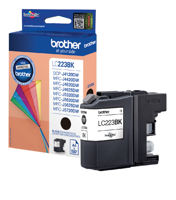 Inktcartridge Brother LC-223BK zwart