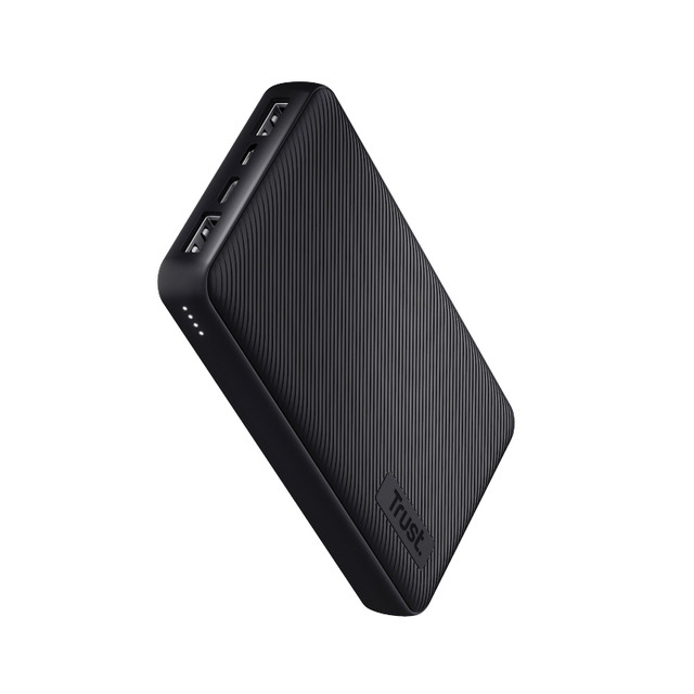 Powerbank Trust Primo 15.000 mAh eco zwart