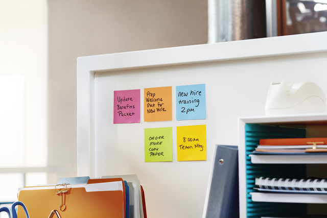 Memoblok Post-it 654 Super Sticky 76x76mm roze 90 vel