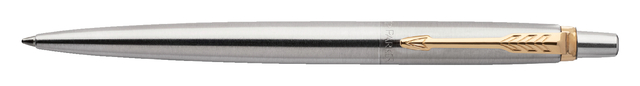 Balpen Parker Jotter stainless steel GT medium blister à 1 stuk