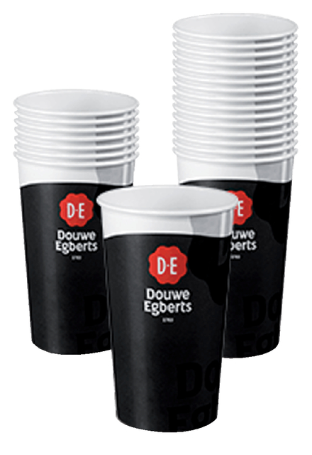 Beker Douwe Egberts 180ml karton 100 stuks