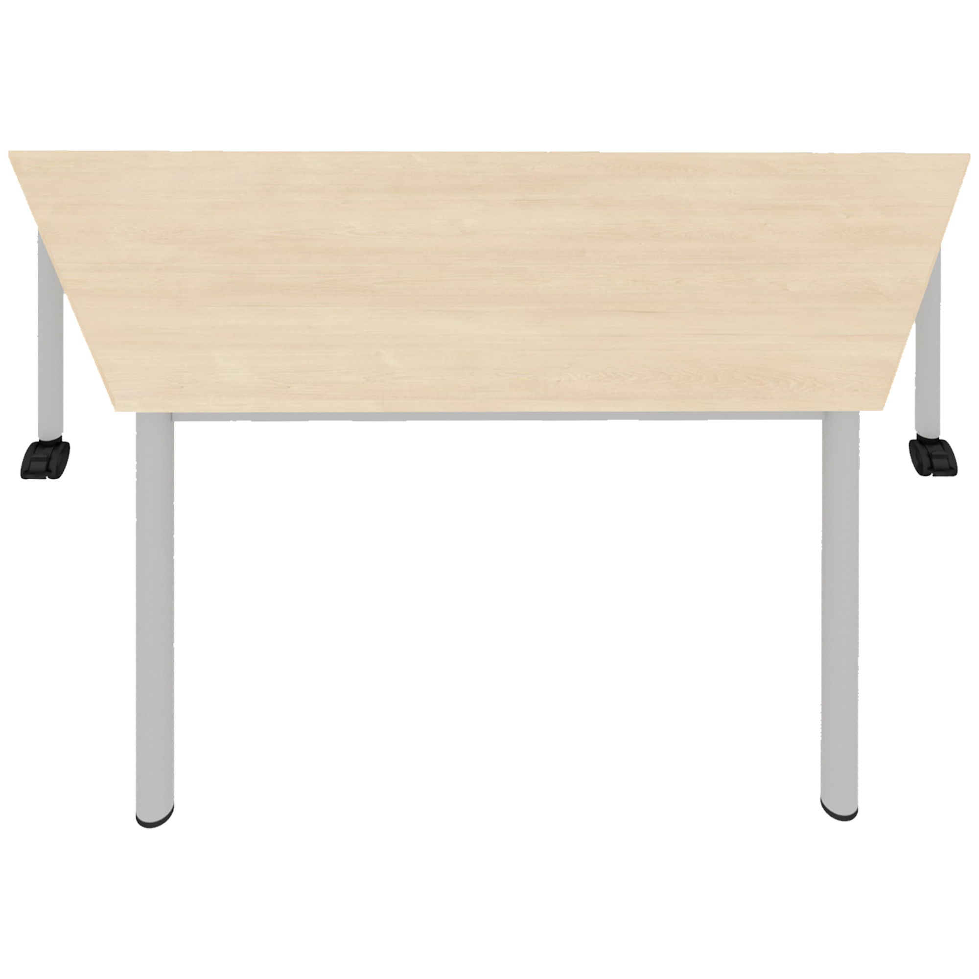 Trapeziumtafel Vari², verrijdbaar schoolbureau