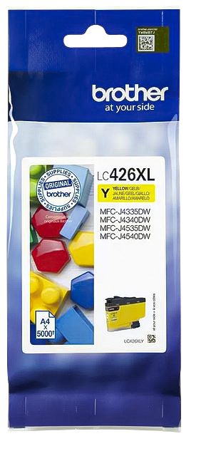 Inktcartridge Brother LC-426XLY geel