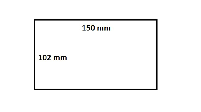 Labeletiket IEZZY Zebra 3005281-T 102x150mm 19mm wit permanent 110 stuks