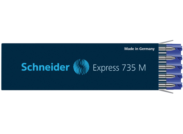 Balpenvulling Schneider Express 735 medium blauw