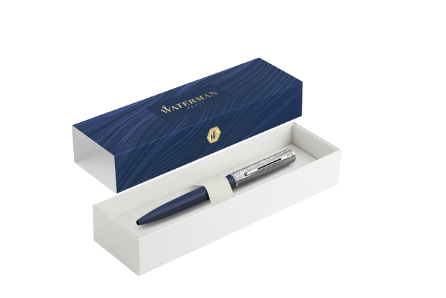 Balpen Waterman Allure DeLuxe blue fijn