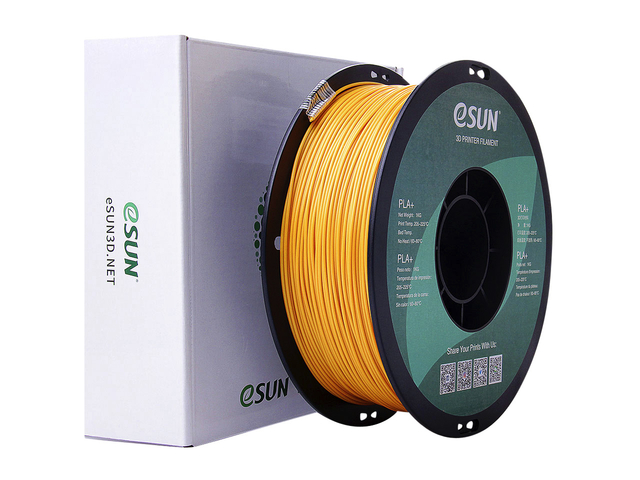 3D Filament Esun 1.75mm PLA 1kg goud