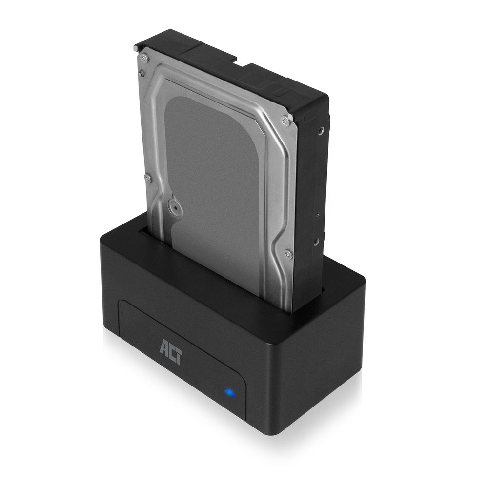 ACT 2,5" en 3,5" SATA HDD/SSD docking station, USB 3.2 Gen1