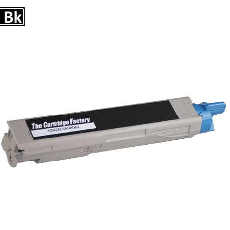 Huismerk toner - Oki (Cartridge) 43459332 compatibel, zwart