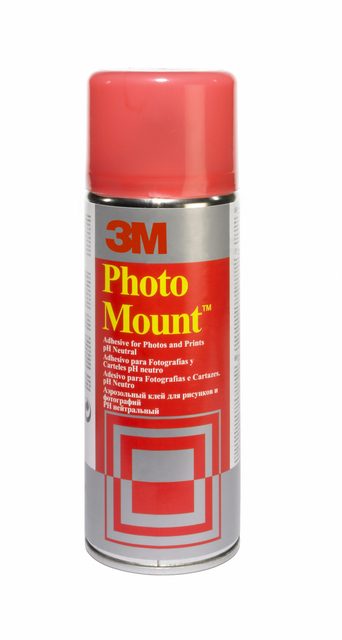 Lijmspray 3M foto mount spuitbus 400ml