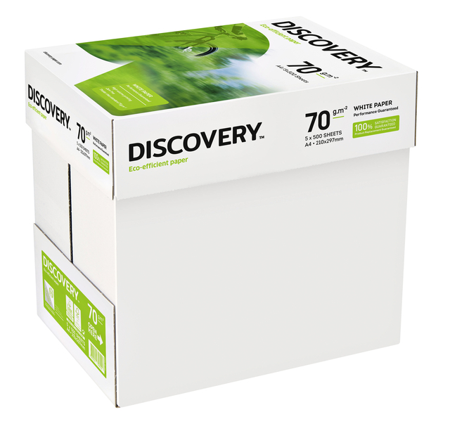 Kopieerpapier Discovery A4 70gr wit 500 vel