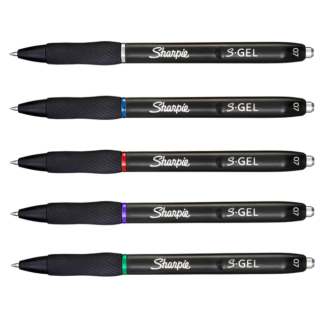 Gelschrijver Sharpie S-gel medium assorti blister à 8 stuks