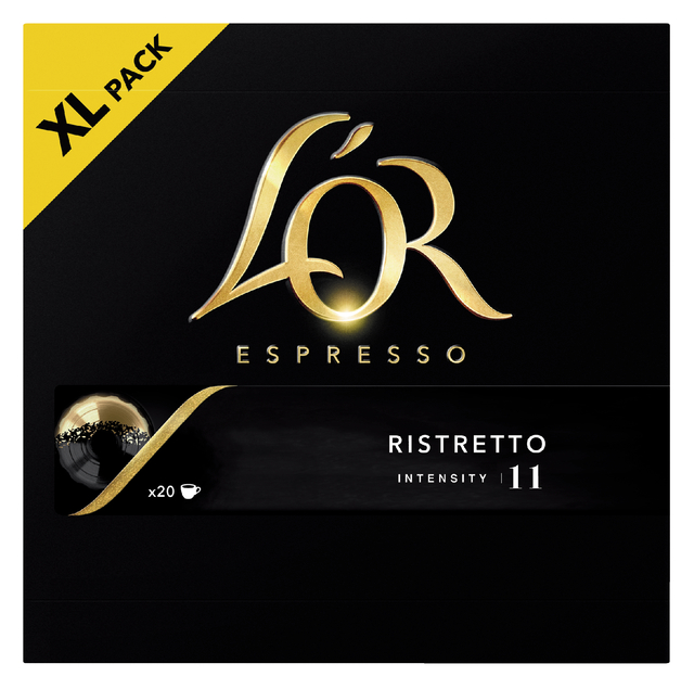 Koffiecups L'Or espresso Ristretto 20 stuks