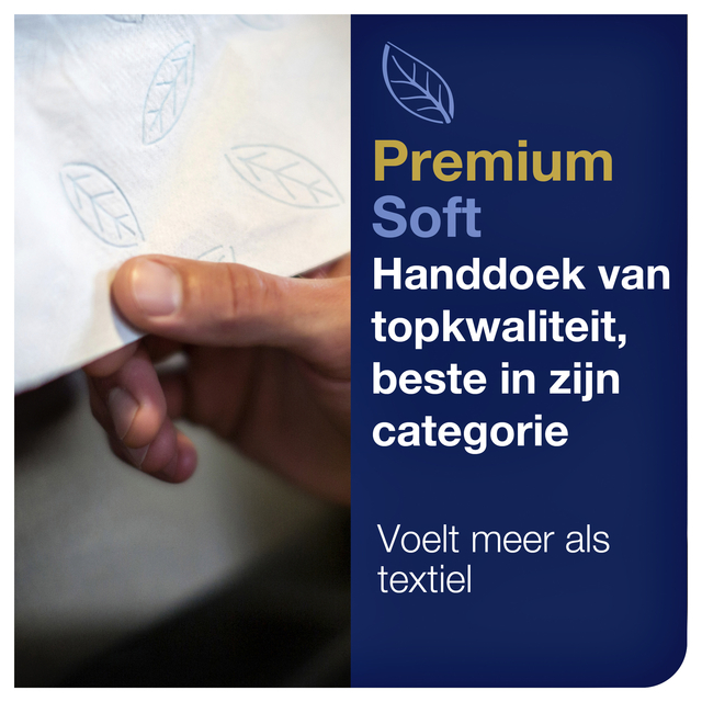 Handdoek Tork H2 Xpress Premium multifold 2-laags 212x340mm 21x110 vel wit 100288