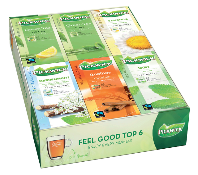 Thee Pickwick multipack original 6x25st feel good