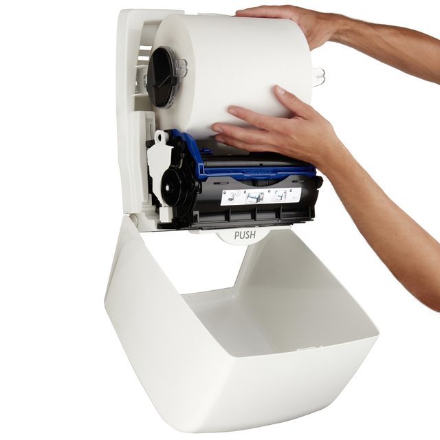 Handdoekroldispenser Kimberly Clark Aquarius wit 7375