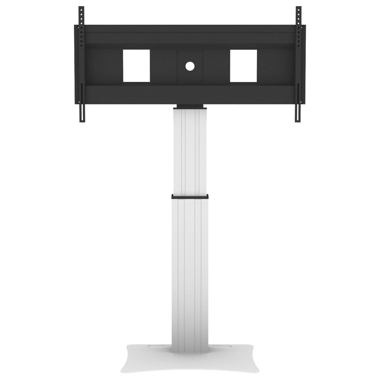 Elektrisch in hoogte verstelbare XL monitorstandaard, 50 cm slag