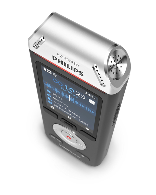 Digital voice recorder Philips DVT 2110 voor interviews