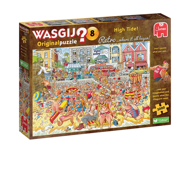 Puzzel Wasgij Retro Orginal 8 Vloed 1000st