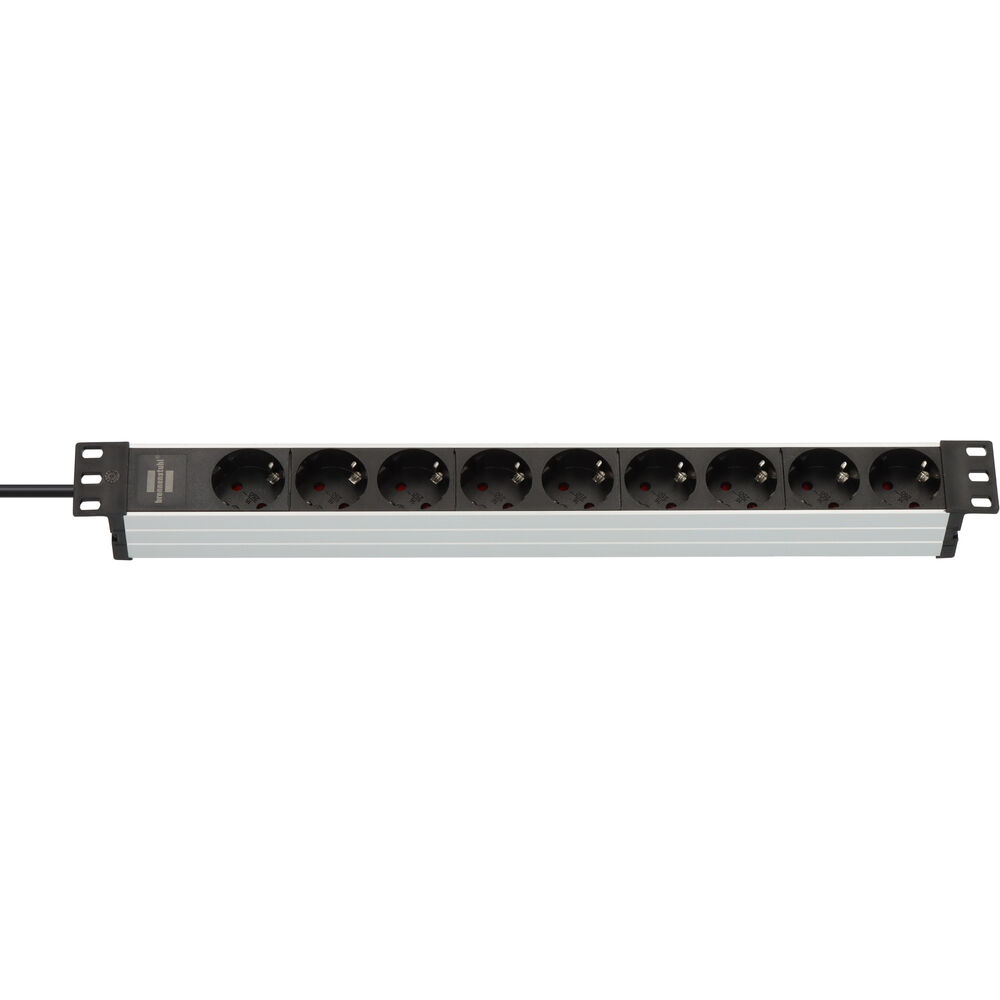 Brennenstuhl Alu-Line 19" PDU 16A met 9x Type F stopcontacten