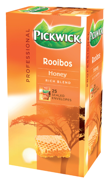 Thee Pickwick rooibos honey 25x1.5gr