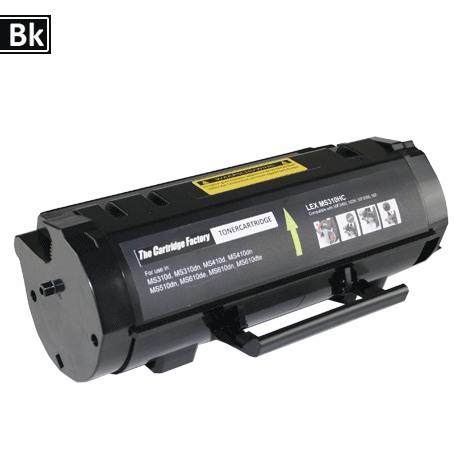 Huismerk toner - Lexmark 502H (50F2H00) compatibel, zwart