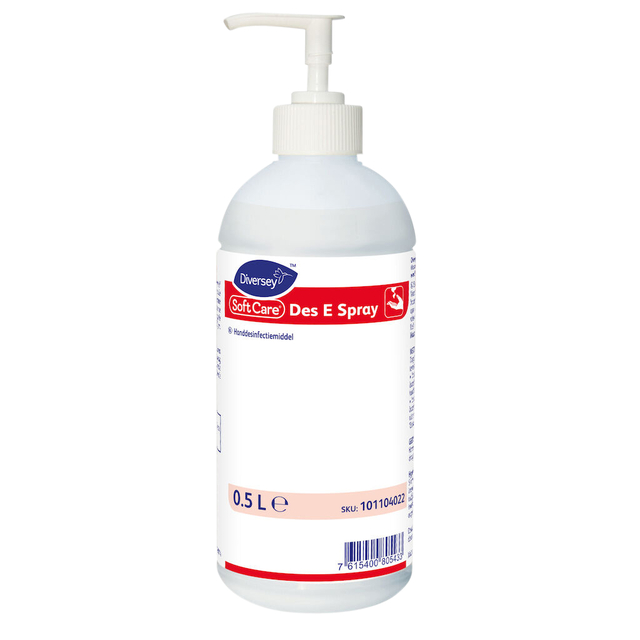 Desinfectiemiddel middel Soft Care Des E 500ml