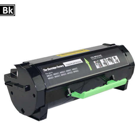 Huismerk toner - Lexmark 56F2H00 compatibel, zwart