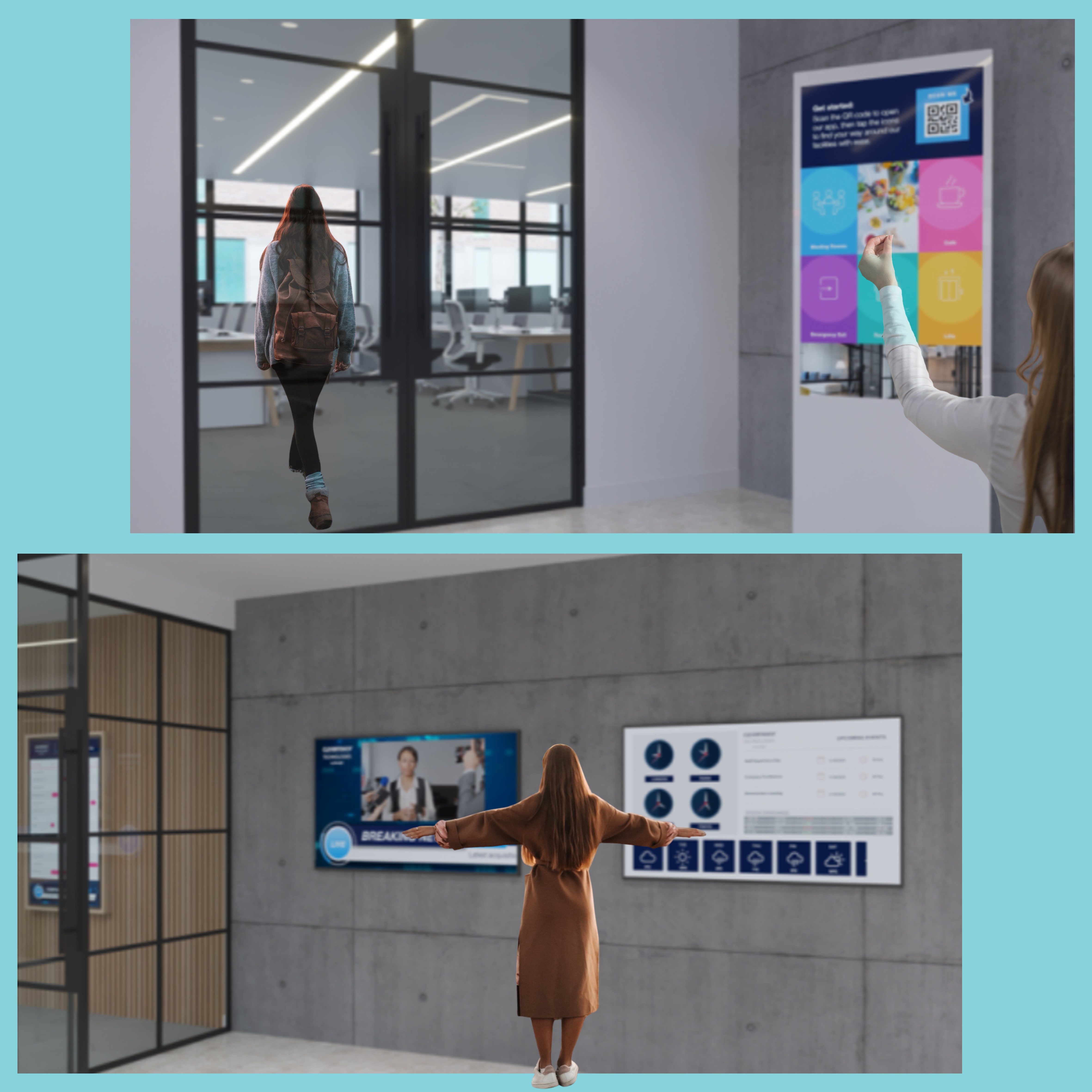 Digital signage - Narrowcasting